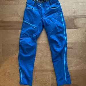 Norrona Blue Hiking Pants Size 6